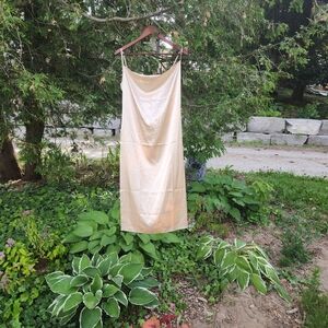 Chic Cream Slip Dress